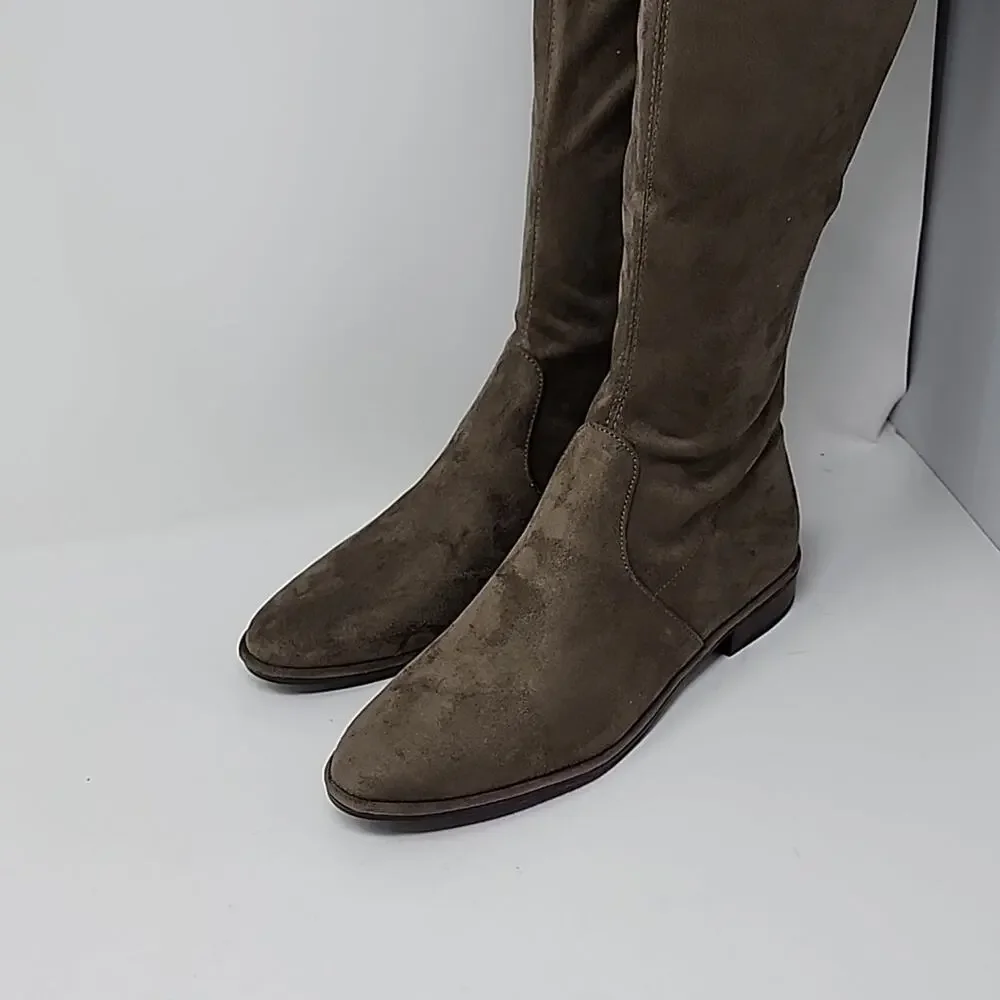 Marc Fisher Humor 2 Over The Knee Boots Taupe Color Size 7.5